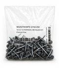 #10 Woodbinder x 2-1/2" Charcoal Gray