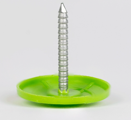 Plastic Cap Nails  1"